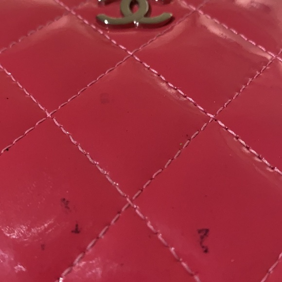 CHANEL Zippered Clutch Wallet Authentic - Picture 3 of 12